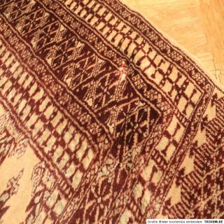 Antiker Alter Handgeknüpfter Orient Perser Teppich Yomut Buchara m