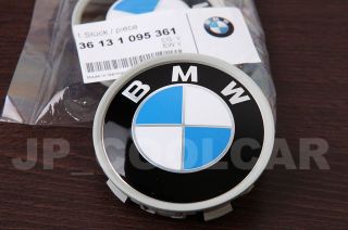 x4 GENUINE BMW Wheel Center Caps P/N 36136768640 70mm