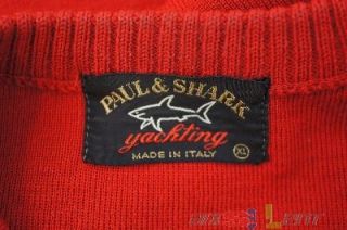 Paul & Shark Herren Pullover rot Gr. XL