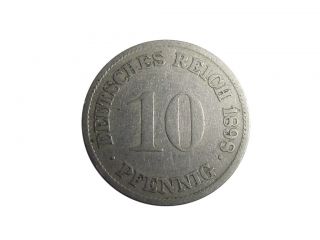 10 Pfennig 1898 G Deutsches Reich Deutschland Germany N.62