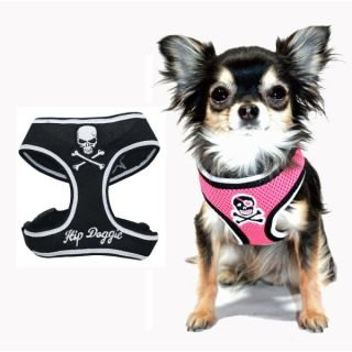 Hip Doggie Skull Mesh Harness Vest For Dogs   Harnesses   Collars, Harnesses & Leashes