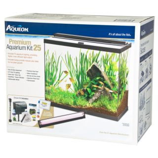 25 Gallon Fish Tank  Aqueon 25 Gallon Premium Aquarium Kit