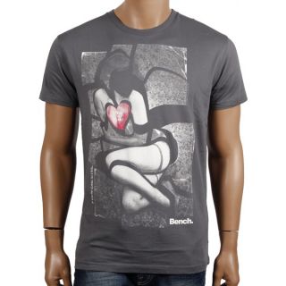 BENCH Betty T Shirt grau +Logosticker Sommer 2012 Gr.XXL
