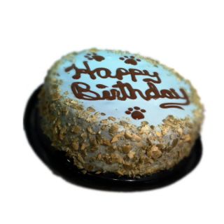 Wet Noses Blue Dog Birthday Cake   Dog   Boutique