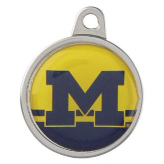TagWorks Michigan Wolverines Personalized Pet ID Tag   Dog   Boutique