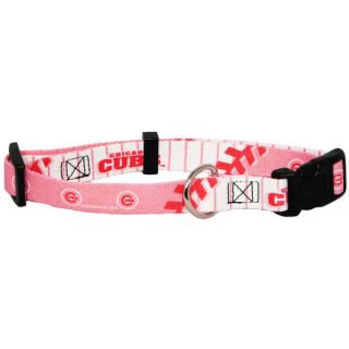 Chicago Cubs Pink Pet Collar   Team Shop   Dog