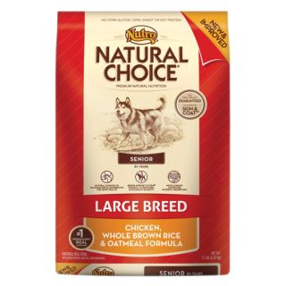 Nutro Natural Choice Large Breed Senior Chicken, Whole Brown Rice & Oatmeal Formula Dog Food   Sale   Dog