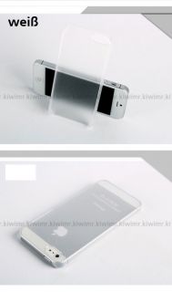 2x 0,5mm iPhone 5 Hardcase Bumper Etui Cover Schutz hülle case handy