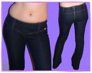 MISS SIXTY Jeans ♥FLARE NIXIE♥ Stretch DUNKELBLAU 26 33
