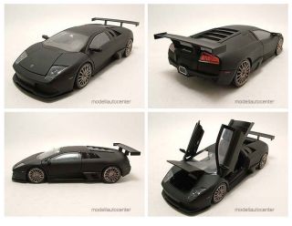 Lamborghini Murcielago LP640 matt schwarz, Modellauto 1:24 / Jada Toys