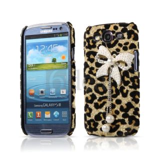 Schutz Hülle Tasche Hard Case Cover Leopard f. Samsung Galaxy S3 III