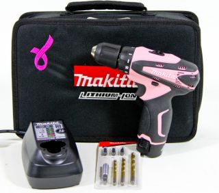 Makita DF330DWXP 10,8V Li Ion Akkuschrauber Set Pink
