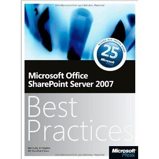 Microsoft Office SharePoint Server 2007   Best Practices: 
