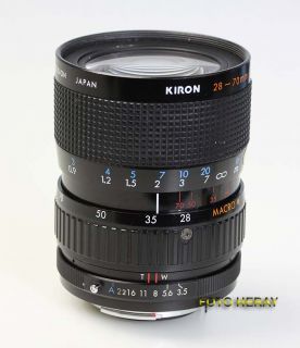 Kiron 28 70 mm Macro Zoom für Pentax K Kameras
