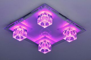 Deckenleuchte Design Lampe Deckenlampe Leuchte LED Farbwechsler