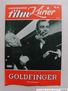 Goldfinger (1964) MFK 33 Sean Connery Honor Blackman Gert Fröbe
