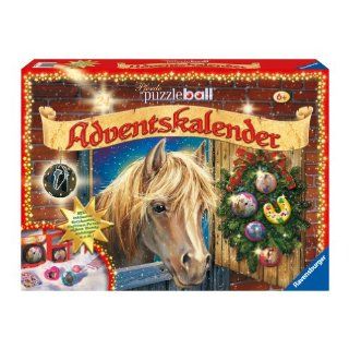 11424   Adventskalender Pferde Puzzleball 2010 Spielzeug