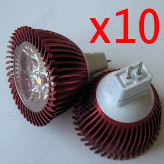 10x MR16 LED Lampe SPOT 3W Glühbirne WARMWEISS M32 LXX