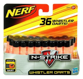 NERF N Strike Whistler Dart 36 Pfeile   pfeifende Darts Softdarts