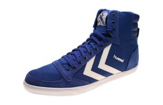 Hummel Sneaker Slimmer Stadil High Canvas Limoges Blue/White