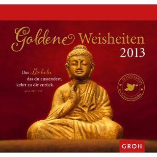 Goldene Weisheiten 2013. Postkartenkalender Bücher