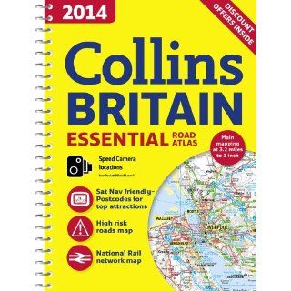 Collins Britain Essential 2014 Road Atlas (International Road Atlases