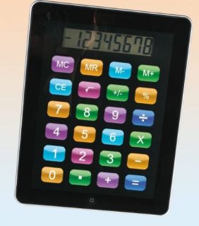 Großer Taschenrechner im iPad Design
