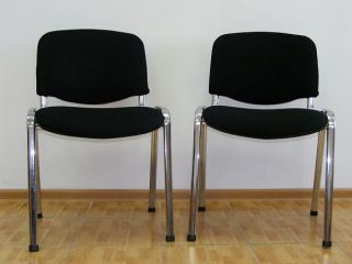 2x Besucherstühle Stuhl Besucherstuhl Stühle Bürostuhl Bürostühle