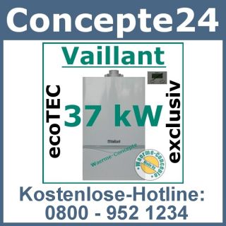 Vaillant ecoTEC VC 356/4 7 37 kW Gas Brennwert Therme Gastherme