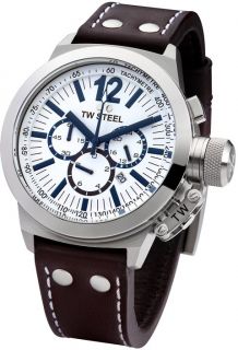 TW Steel CEO Canteen Chrono TWCE 1007 Armbanduhr für Ihn XXL Uhr