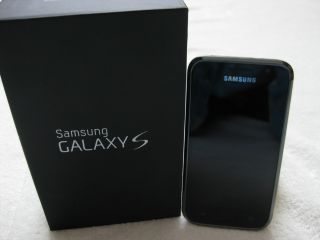 Samsung Galaxy S GT I9000 8 GB   Metallic Black (Ohne Simlock
