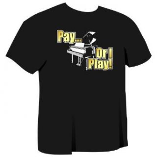 Piano Pay or Play   Music T Shirt 13 Größen 5 Jahr 6XL MusicaliTee