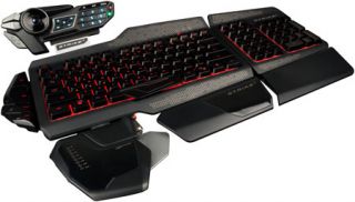 Mad Catz S.T.R.I.K.E.5 Gaming Tastatur , schwarz Computer