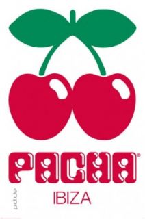 Poster Pacha logo Kirschen Club Disco Musik 61 x 91,5