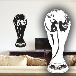 Wandkings Wandtattoo Fußball Weltmeisterschaft Pokal von 1990 15 x
