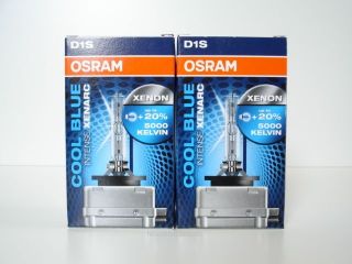 2x OSRAM D1S COOL BLUE INTENSE 66144 CBI 5000 K NEU/NEW