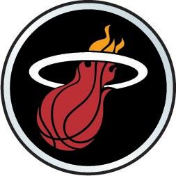 MIAMI HEAT Auto NBA Basketball Emblem 3D Logo,NEU