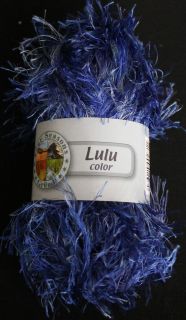 Lulu Color Gründl Effektgarn Fransenwolle Schalwolle Effektwolle 50 g