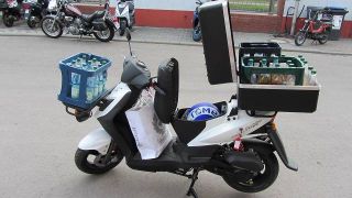 Kymco Agility Carry 50, Lieferroller, Transport Roller