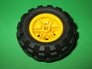 Lego 56145c02 Ballon Reifen 56x26, gelbe Felge aus 4202 7746