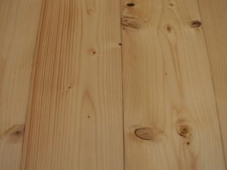 Massivholzdiele Fichte rustikal Hartwachsgeölt 15 mm, 139 mm breit