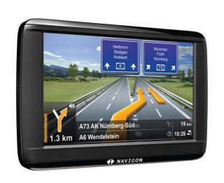 Navigon 42 Easy Europe 20 Länder 10,9cm Touchscreen