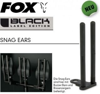 Fox Black Label Snag Ears XL für Bissanzeiger