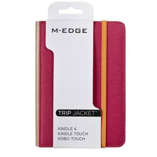 Edge Trip Jacket Case for  Kindle 4 & Touch Kobo Touch Pink