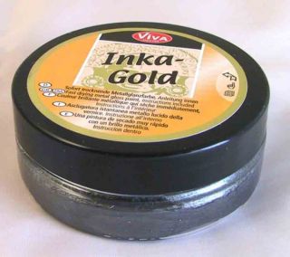 EUR 16,10/ 100 g) Inka Gold Metallglanzfarbe in verschiedenen Farben