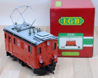 LGB 2046 Zahnradlok Hge 2/2 21 der Furka Oberalp Bahn / unbespielt