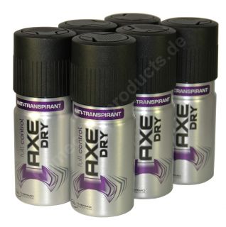 Control Deodorant /Bodyspray Vorratspack, 6 x150ml (100ml=1,66)