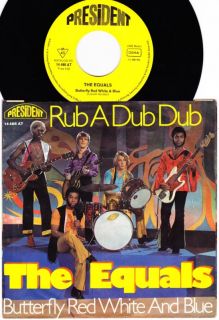 EQUALS Rub a dub dub 1969 Eddie Grant soul pop Bubble gum German