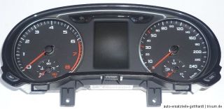 Audi A1 8X Benziner Tacho Kombiinstrument MFA FIS 8X0920930