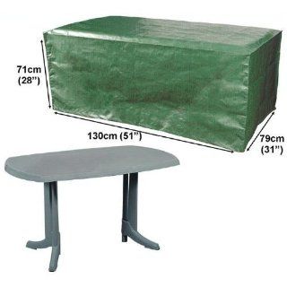 Schutzhüllen Abdeckplane für Rechteckig Garten Tisch 130cm 